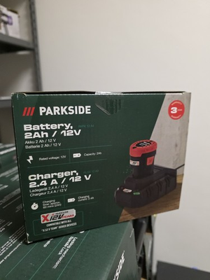 #ad Set Batteria E Caricatore 12v Parkside EUR 26.99