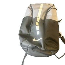 Nike Hoops Elite Pro Backpack Cement Grey White Black Travel School BA5554 012
