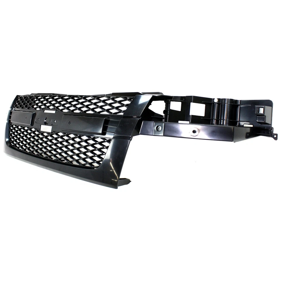Grille Assembly For 2004-2012 Chevrolet Colorado With Emblem Provision Dark Gray Foto 2 de 4