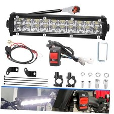 Dirt Bike Light Bar Headlight Motorcycle LED ATV Light 60W Kit ON/OFF Switch
