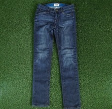 WOMEN'S 25 PAIGE JIMMY JIMMY SKINNY LOW RISE DENIM JEANS BLUE, VGC