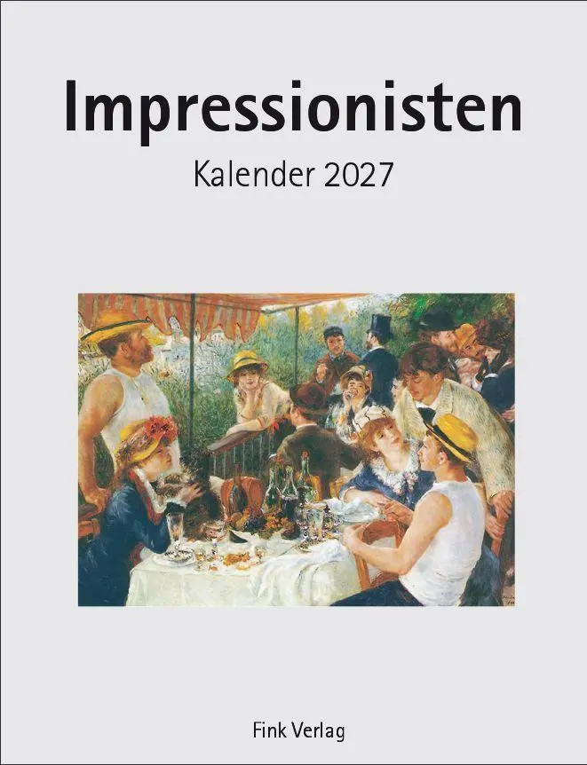Impressionisten 2027 | Kunst-Einsteckkalender | Auguste Renoir | Deutsch | 12 S. - Bild 5