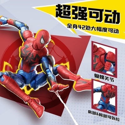 Blokees marvel スパイダーマン 9種セット Blokees: Marvel Set of 9 (Galaxy Version Vol. 5) Size: 3.8-4” Pre