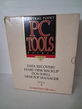 VTG Central Point Pc Tools Deluxe Version 6  Desktop Manager W/ 5 1/4 Discs