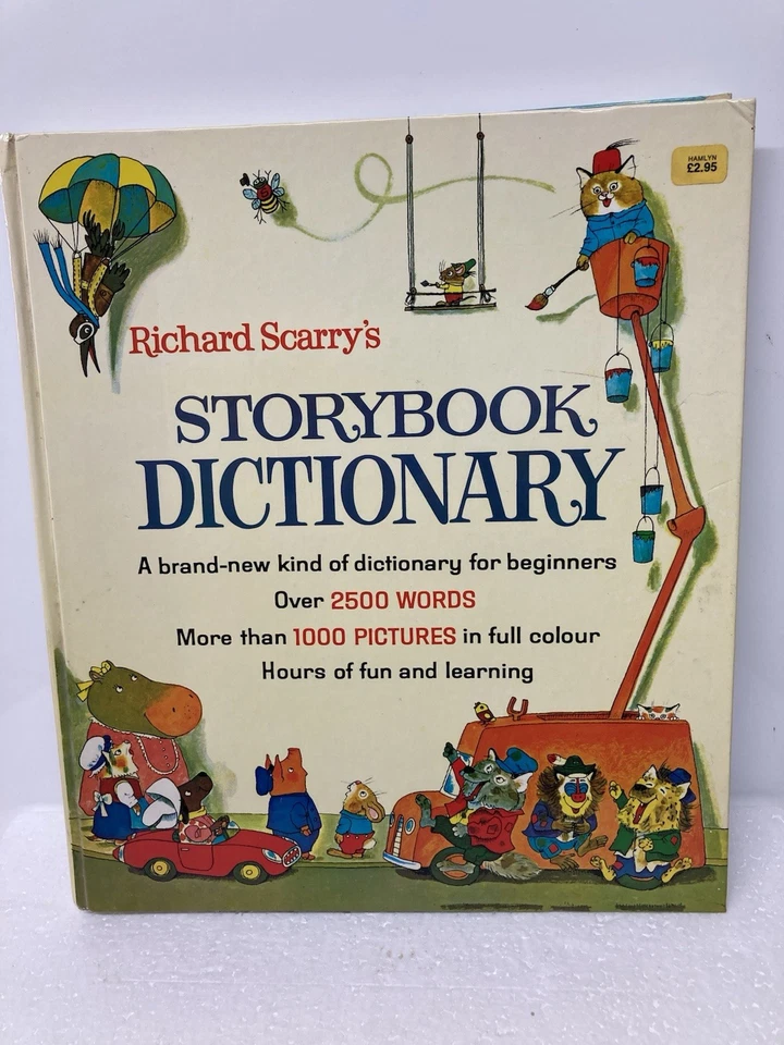 Richard Scarry’s Story Book Dictionary Vintage Hardcover - Image 2 of 4