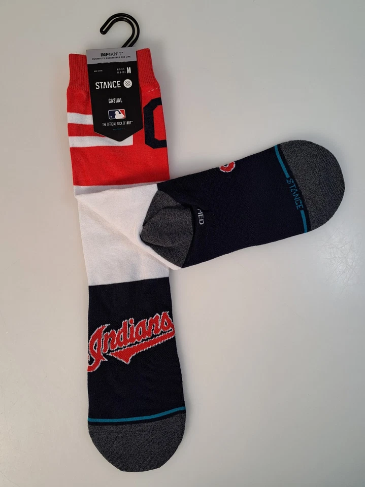 Носки Stance Cleveland Indians MLB размер M Великобритания 5,5–7,5 Cleveland Guardians - Изображение 4 из 4