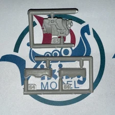 AMT/ERTL 1/25 1962 Chevrolet Impala SS 8209 Parts Engine Step 4 Alternate