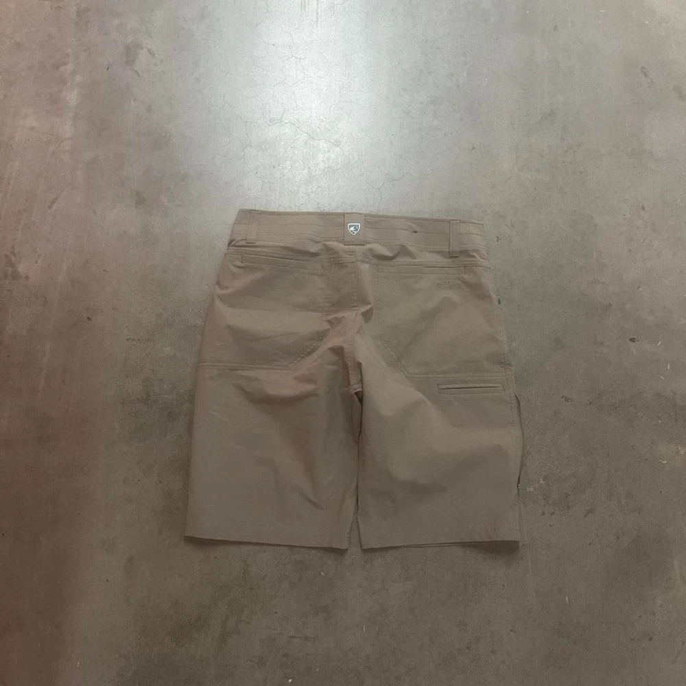 Kuhl men's khaki outdoors shorts hiking utility summer