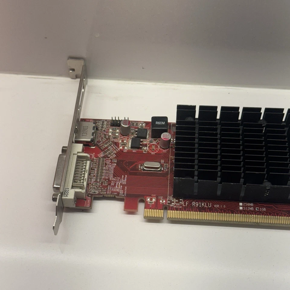 AMD R8 5450 1GB 5450 PCIe Graphics Card / 1x HDMI 1x DVI (5) - Image 2 of 4
