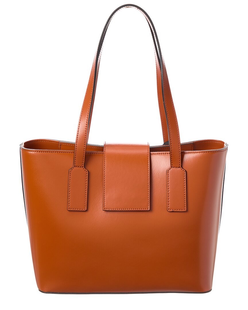 Valentino By Mario Valentino Delphine Super V Leather Tote Women's