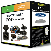 Elektrosatz 7-Pol Spezifisch für Ford Transit Kasten/Bus 06.2024-Jetzt Inkl. EBA