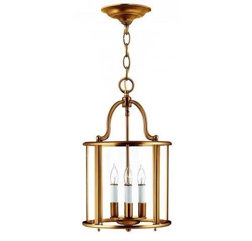 Hinkley 3474HR 20" 4-Light Foyer Pendant in Heirloom Brass - Picture 1 of 2