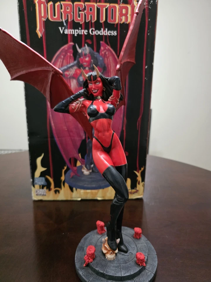 🔥PURGATORI🔥 Vampire Goddess 1/6 scale 13inch Statue Select Toys / MIB - Image 2 of 4