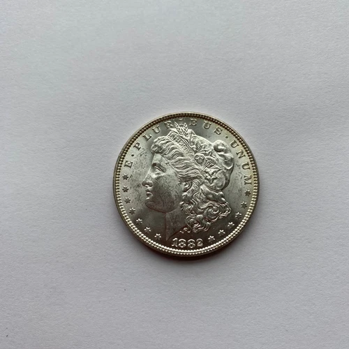 1882 Morgan Silver Dollar, BU beautiful coin
