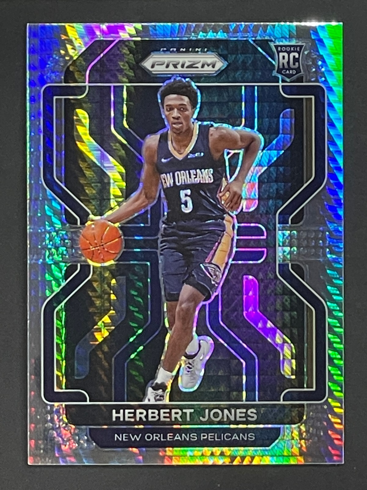 2021-22 Panini Prizm Basketball Herbert Jones Hyper #329