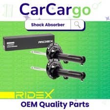 Pair X2 Front Shock Absorbers Gas for SEAT Leon III ST 2013 + OE Quality