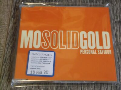 Mo Solid Gold: Personal Saviour One Track Promo CD