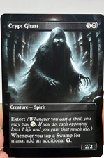 Crypt Ghast Proxy Card with Custom designed art