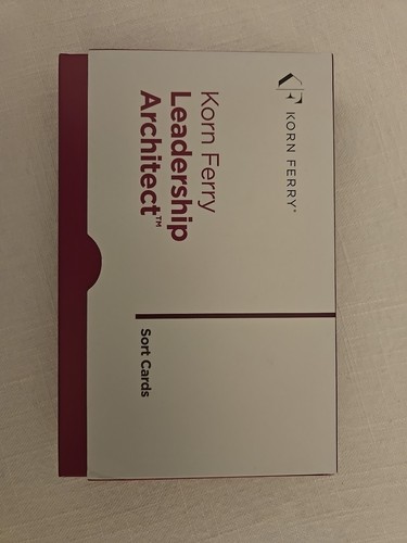 Korn Ferry LEADERSHIP ARCHITECT Sort Card Deck | eBay UK