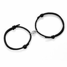 Magnetic Couple Braided Bracelets Love Forever Friendship Promise Rope Gift