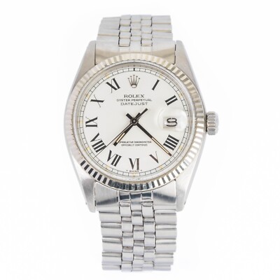 Rolex Datejust 1601 Buckley Creamy Dial Stainless Steel Automatic