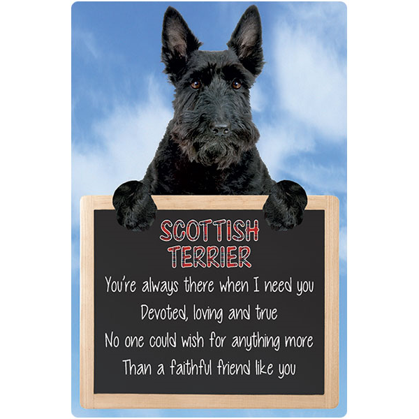 Scotties dog sign SCOTTISH TERRIER faithful friend like you SCOTTIE dogs quote