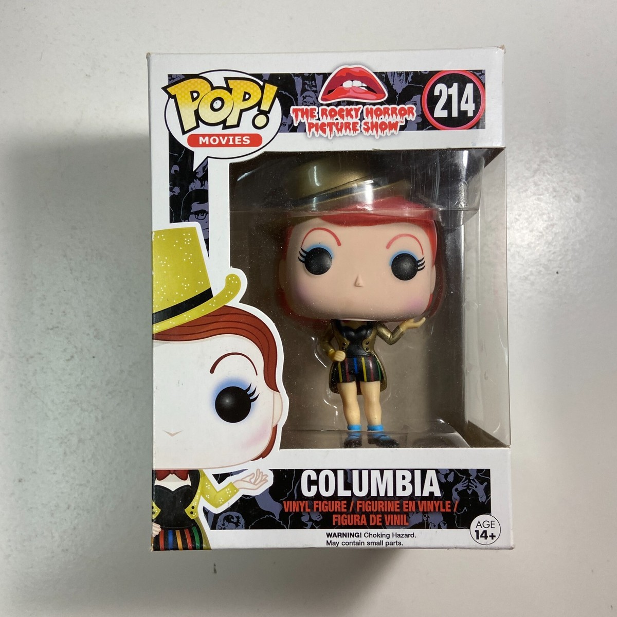 Columbia - The Rocky Horror Picture Show Funko Pop 214 + Protector
