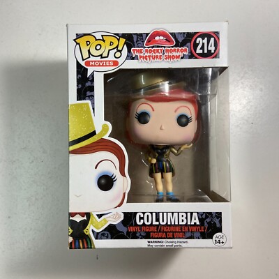 Columbia - The Rocky Horror Picture Show Funko Pop 214 + Protector