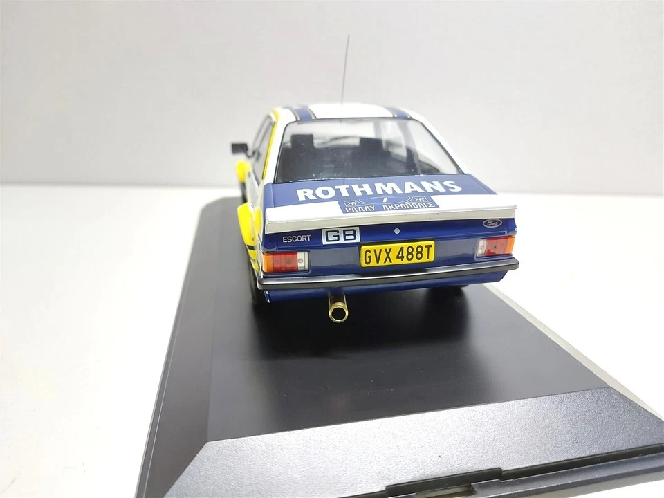 Ford Escort MKII RS1800 Rothmans Rally 1979 #7 - 1/18 Artigianale base IXO - Immagine 4 di 4