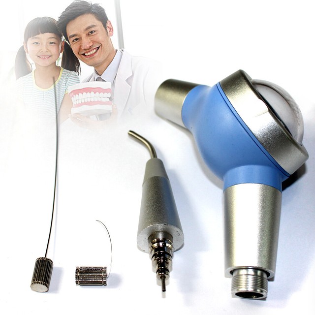 Luxury 2hole Dental Air Polisher Handpiece Hygiene Tooth Prophy Jet