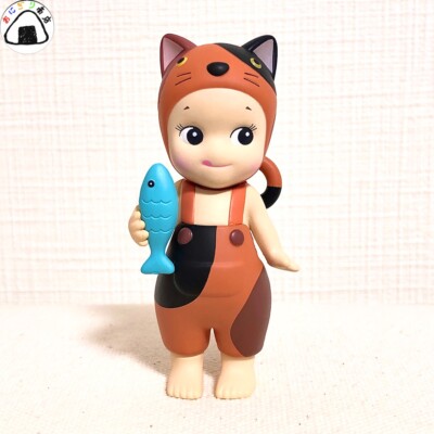 Sonny Angel Cat Life Series Mini Figure Brown & Black Authentic