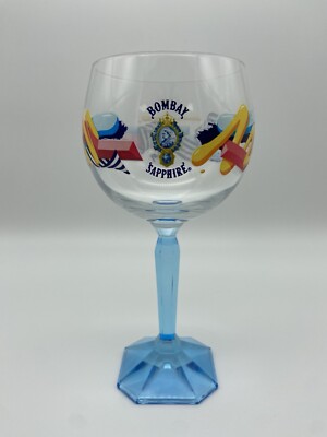 6er-Set Bombay Sapphire Gin Ballonglas Digital Bunt Cocktailglas Copa Gläser