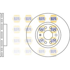 2x Brake Discs Vented For VW Passat 3C2 2.0 TDI 16V 4motion Front 1K0615301AA