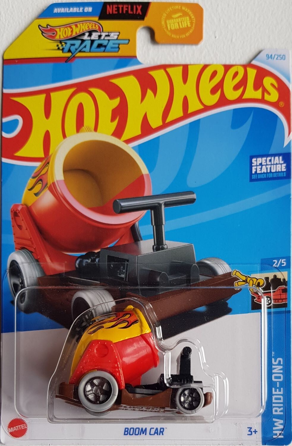 Hot Wheels - 2024 HW Ride-Ons 2/5 Boom Car 94/250 (BBHTC38)