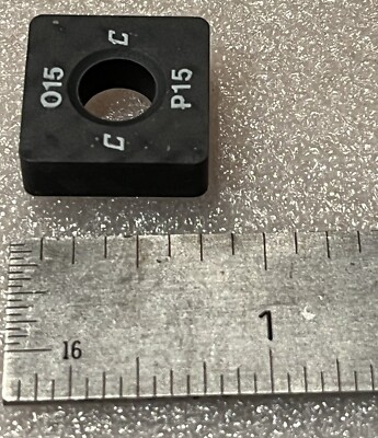 SNMM 644 31 Grade 015 Indexable Carbide Insert, New, 1/Lot