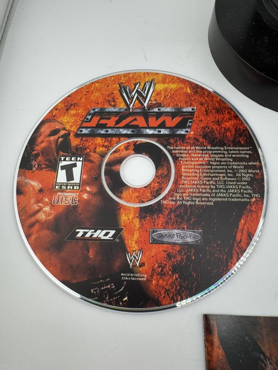 WWE Raw (PC, 2002) Disc 752919491065|