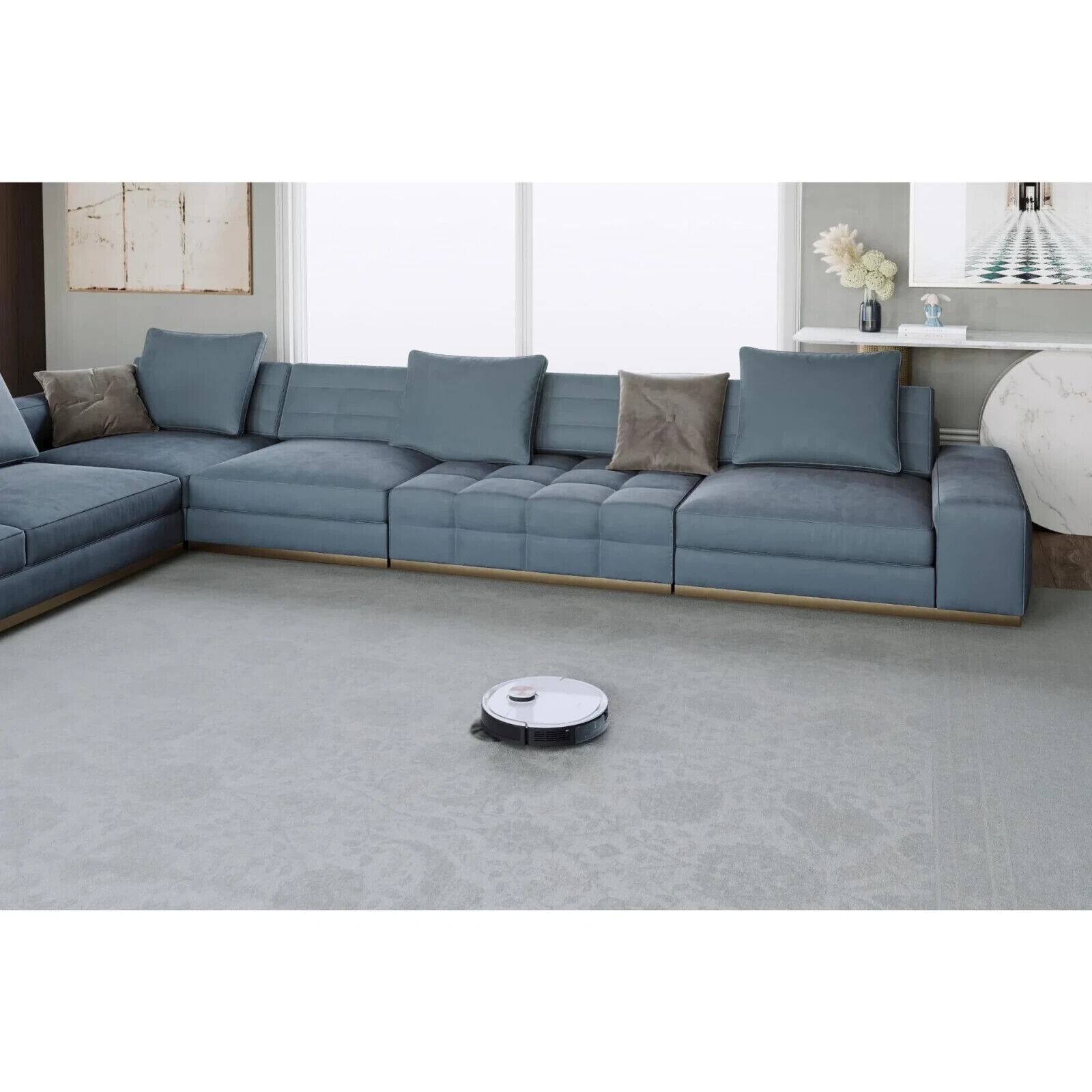 ECOVACS DEEBOT OZMO T8 Robotic Vacuum eBay