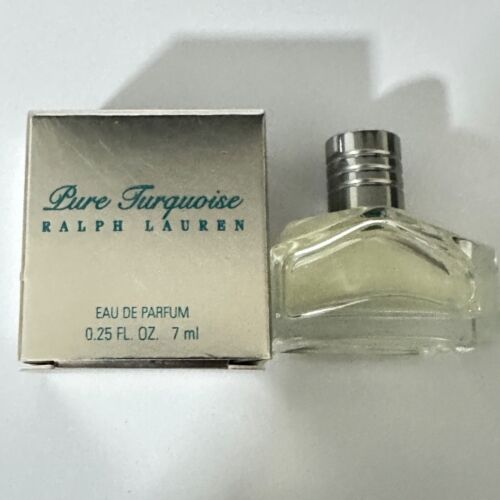 Ralph Lauren Pure Turquoise .25 fl oz Mini w/h Box - Picture 3 of 6