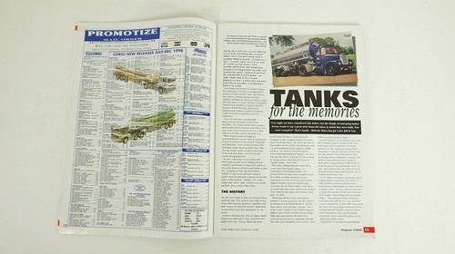 Agosto 1998 The Diecast Collector Magazine - Serbatoi per i ricordi T6 - Foto 2 di 5