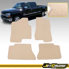 Fits 99-06 Chevrolet Silverado 1500 Crew Cab Floor Mats Front&Rear Nylon 4PC