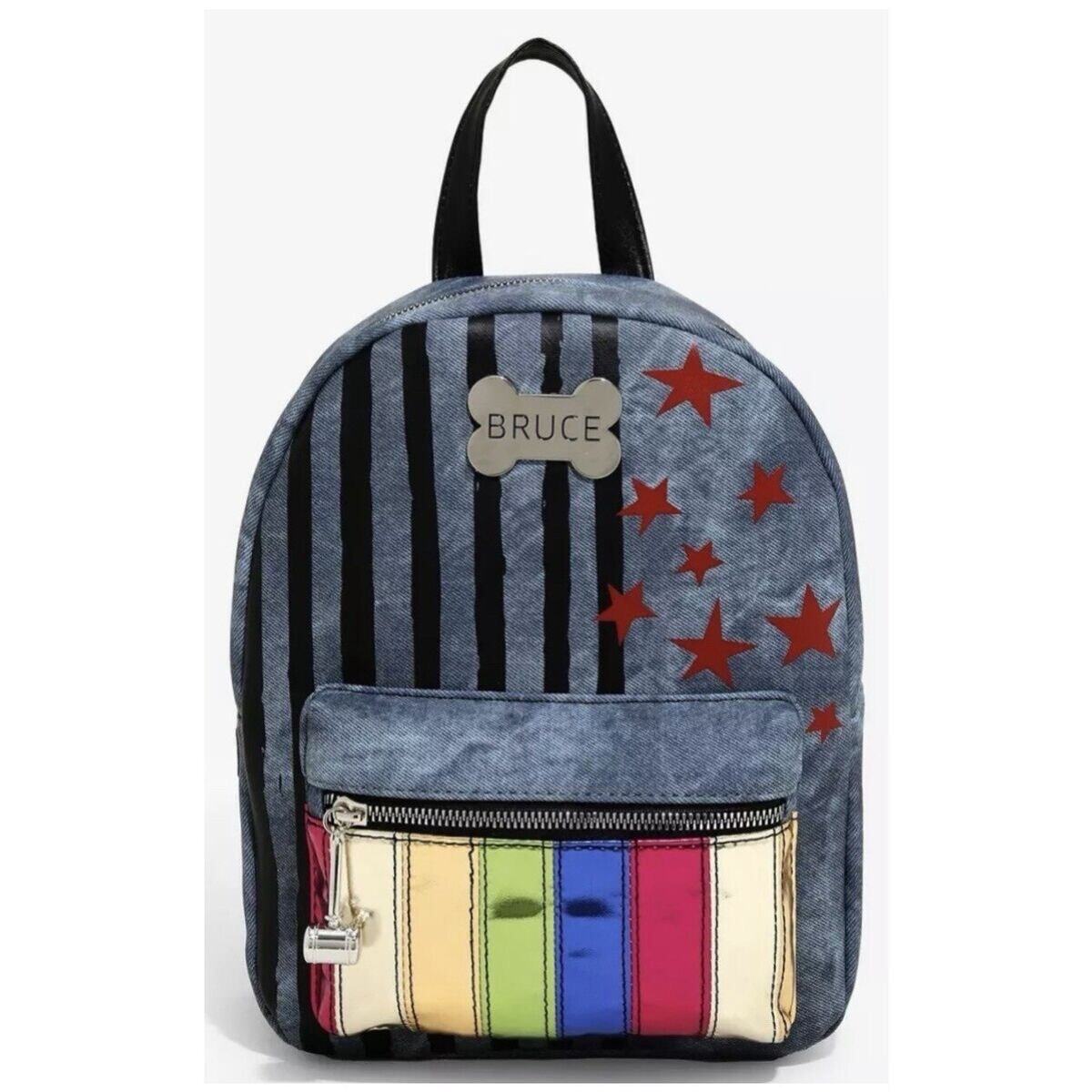 birds of prey mini backpack Hot Topic DC Comics Harley Quinn Birds of Prey Cosplay Mini Backpack