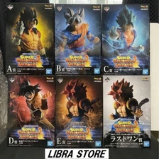 RARE Dragon Ball Heroes Ichiban Kuji 2019 Figure Complete Set of 6 from JAPAN