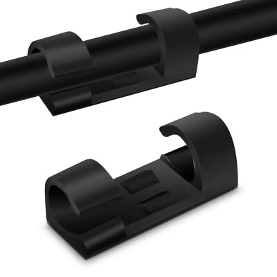 INSTINKTIVE-OASE 40 Kabelhalter Kabelklemme Kabelführung Kabelschelle Befestigungsclips Organizer