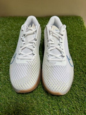 Nike Zoom Vapor 11 HC White Blue Tennis Shoes Size 12 Nike Nikecourt Air Zoom Vapor 11 Hc Sneakers - Blue  main image 2