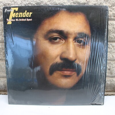 Freddy Fender Together We Drifted Apart Vinyl Record LP NM Album Shrink