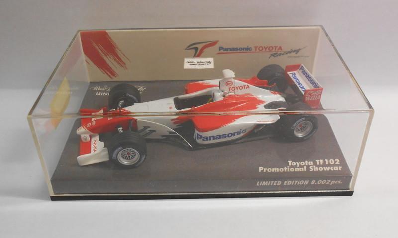 MINICHAMPS Toyota Tf102 Promotional Showcar 2002 for sale