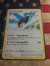 Staraptor - 119/172 - Brilliant Stars- Non Holo Rare - Pokemon TCG