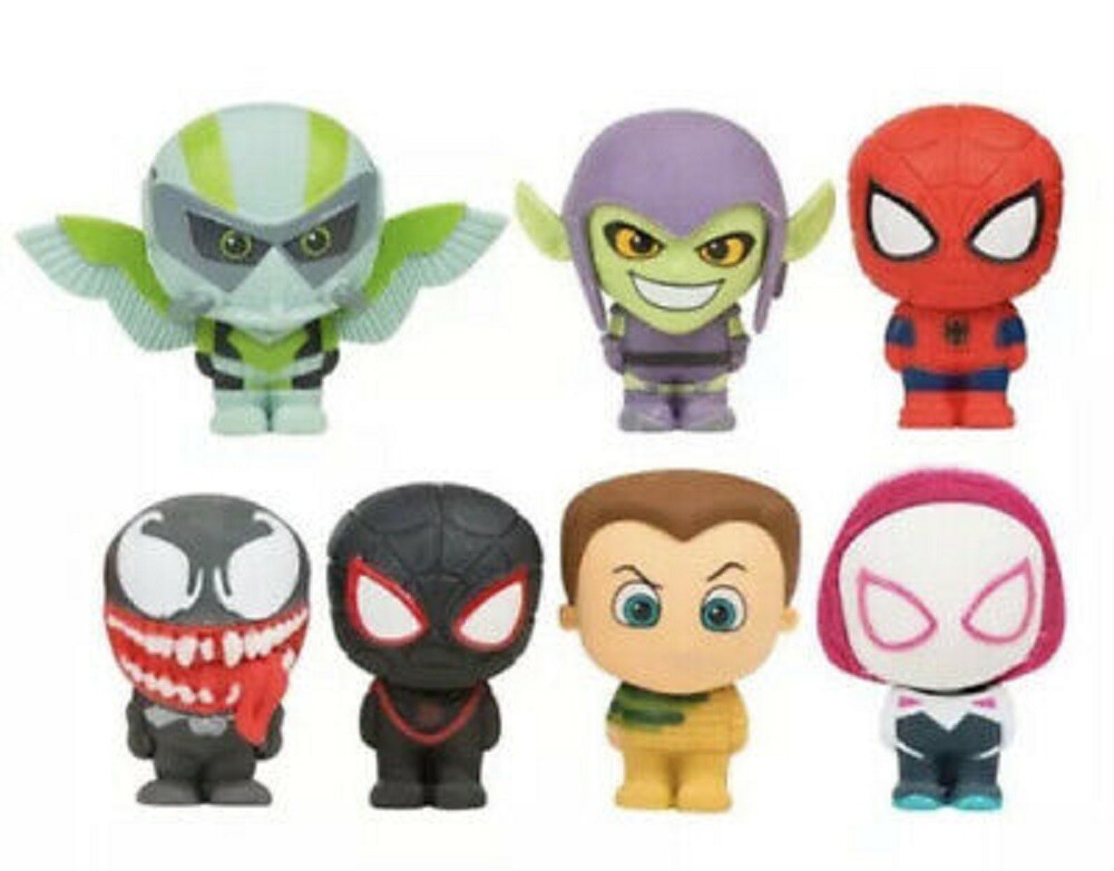 TWO MARVEL SPIDERMAN 3D PUZZLE ERASERS SERIES 1 BRAND NEW eBay