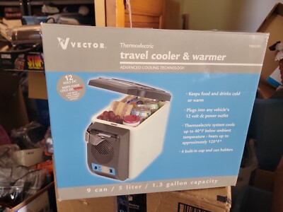cigarette lighter cooler warmer Wagan 14 Liter Personal Fridge / Flip the switch to keep coffee Koolatron Voyager 12V Cooler