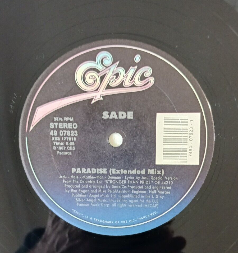 Sade - Paradise (lyrics) 